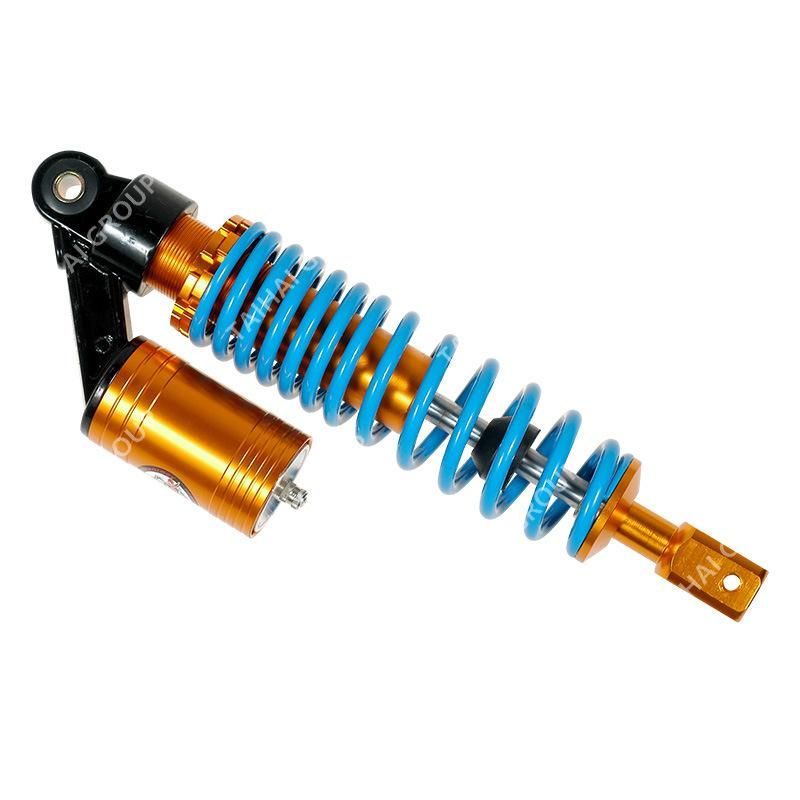 Yamamoto Motorcycle Spare Parts Rear Spring-Air Shock Absorber with Gas Tank for YAMAHA 100 (K120) Sport Blue Spring