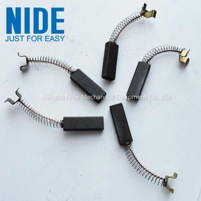 Customized Vacuum Cleaner Motor Armature Spring Carbon Brush 4*10*18mm