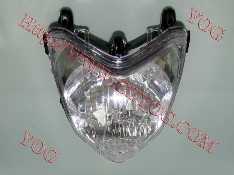 Motorcycle Spare Parts Headlight Assy Akt125 Bajaj Discover135 Biz200
