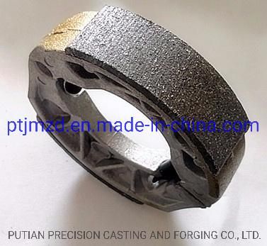 High Quality, High Wear Resistance, No Nosise, Asbestos or Asbestos Free -Motorcycle Brake Shoes Parts for Qiaoge