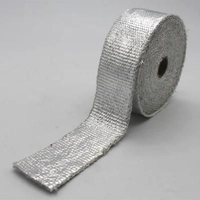 Heatshield Heat Reflective Chrome Aluminized Fiberglass Heat Exhaust Wrap