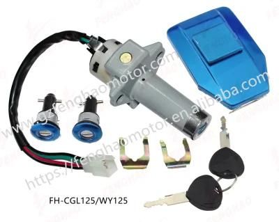 Motorcycle Parts High Quality Lock Set for Honda Cgl125/Wy125/Wh100/Gy650