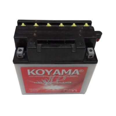 on Sale Dry Charge Motorcycle Battery Yb16cl-B Without Acid Bottle 12V16ah