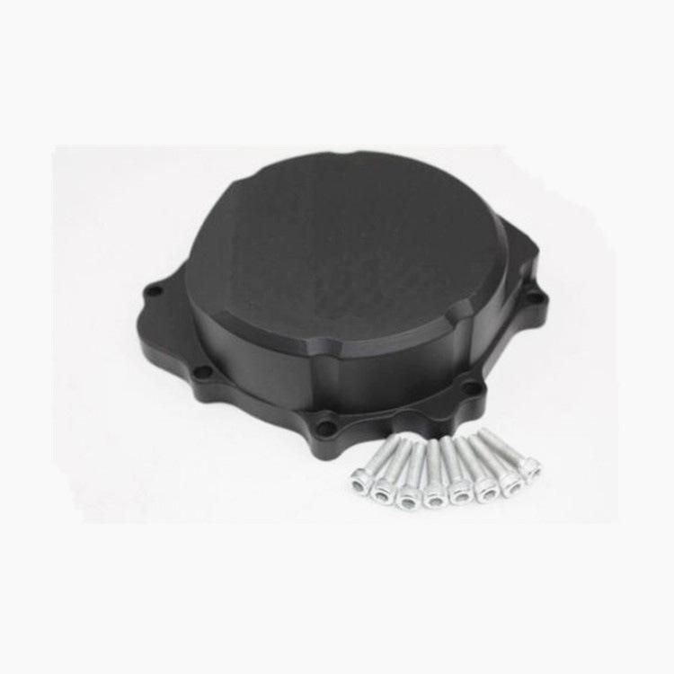 CNC Anodized Aluminum Motorcycle Stator Cover Engine Crank Case