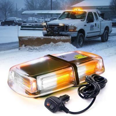 IP65 Waterproof High Quality Durable ABS Enclosure Xprite Tracker Series LED White Amber Dual Color Strobe Light Emergency Safety Warning Light