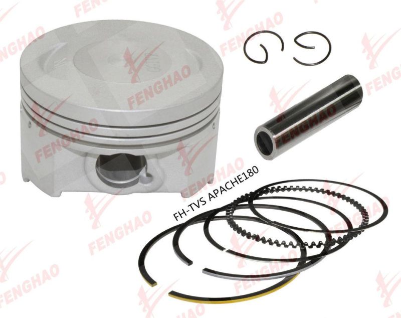 Motorcycle Engine Spare Parts Piston Kit Tvs100/Tvs Sport/Tvs Apache160/Tvs Apache180