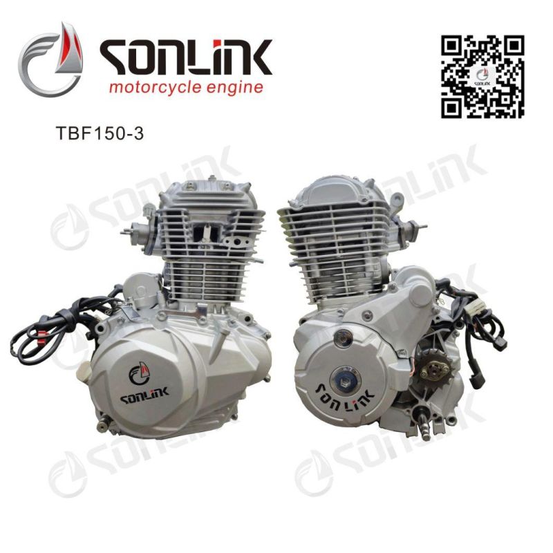 150cc/200cc/250cc Honda Bajaj Bm Tvs Zongshen Haojue Cg Gn Motorycle Part/Parts Engine (SL162FMJ-I)