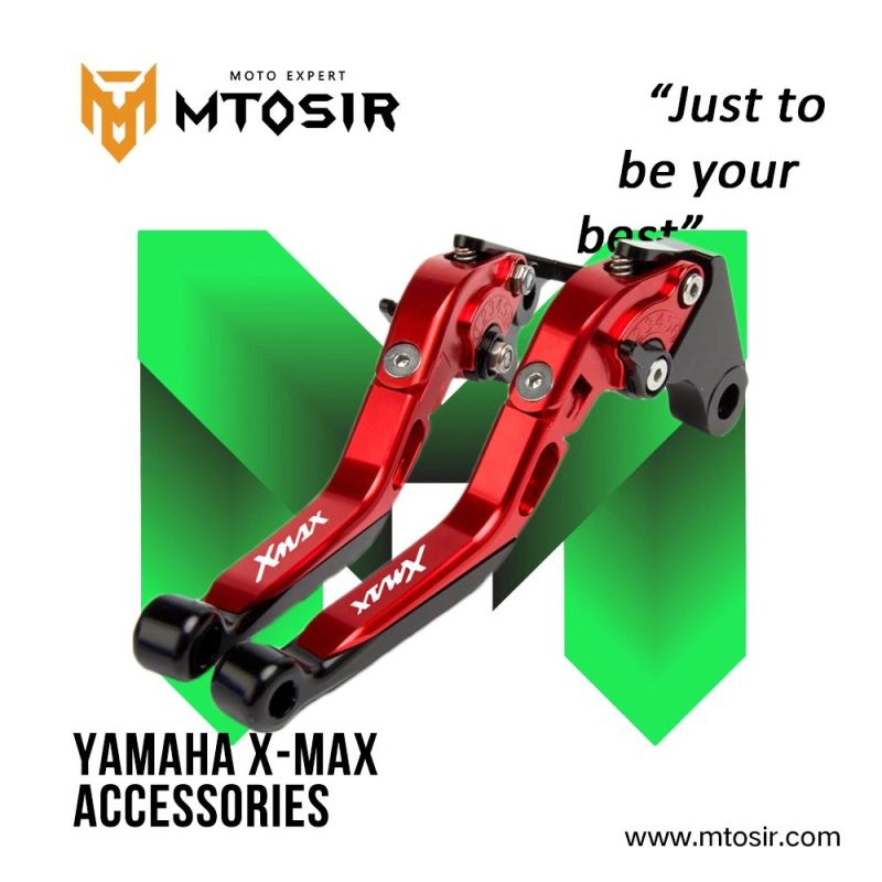 Mtosir Motorcycle CNC Handle Lever YAMAHA X-Max Spare Parts Multi-Colors Aluminium Alloy CNC Handle Lever