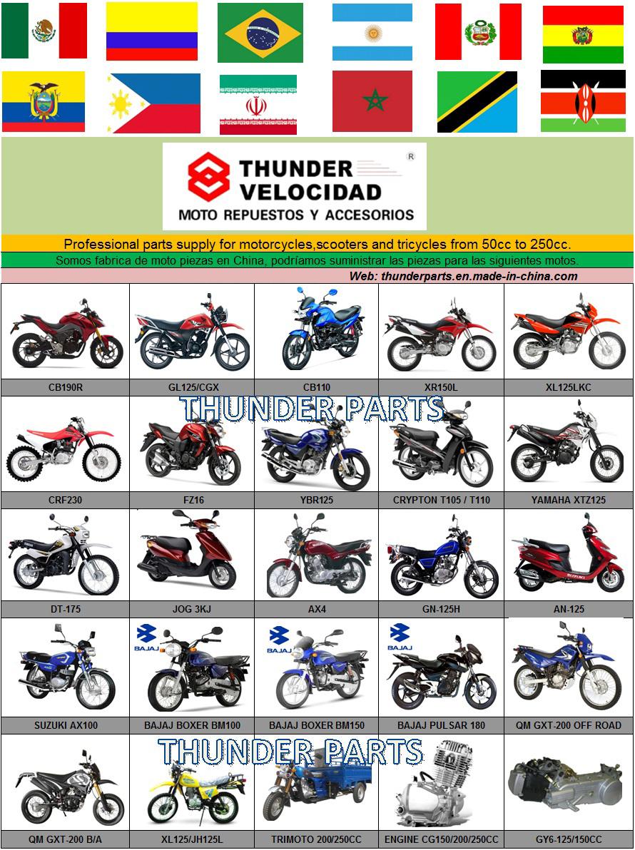 Motorcycle Cylinder Head/Culata Cabeza De Cilindro Ax100, Discover, Tvs160, King, Hlx125, Apache RTR180