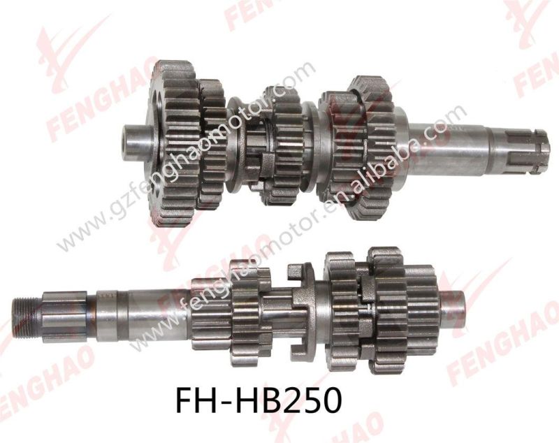 Motorcycle Part Engine Spare Parts Main Counter Shaft Honda Cg200/Cg200/Cg250/Hb250/Xmoto250