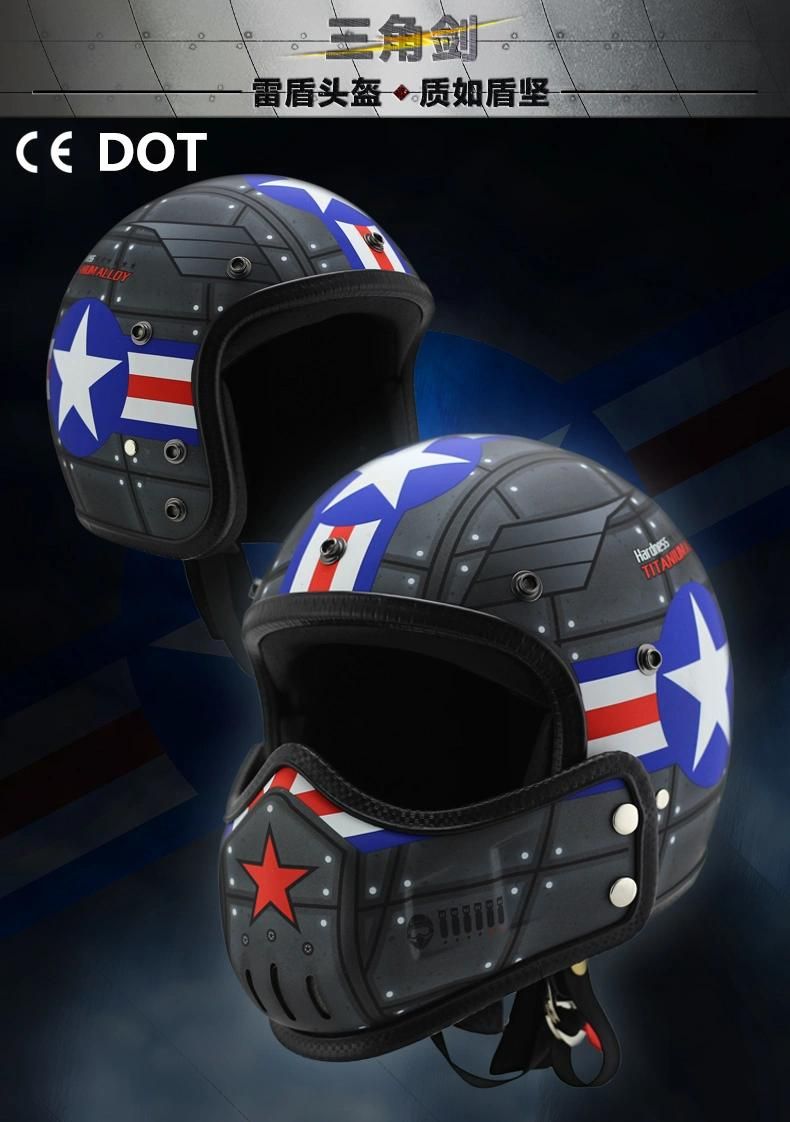 Metal Flake Helmet for Scooters