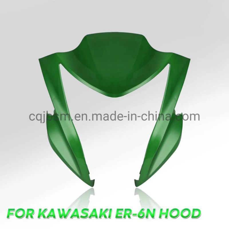 Cqjb Motorcycle Kawasaki Er6n Modified Parts Fairing Lampshade