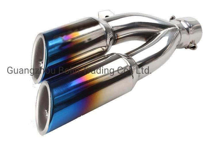 Motorcycle Dual Outlet Exhaust Muffler Tail Pipe for Honda Cbr190/300