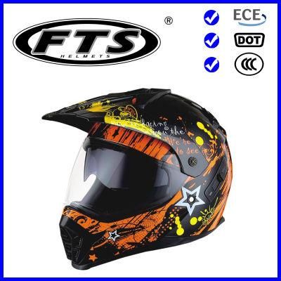 Motorcycle Accessory Safety Protector ABS Racing Cross Helmet off Road Full Face Half Open Jet Modular F168 with DOT &amp; ECE Certificates