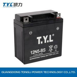 12n5-BS 12V 5ah Mf Maintenance Free Sealed Lead Acid Battery for Motorcycle Starting