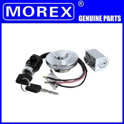 Motorcycle Spare Parts Accessories Morex Genuine Ignition Switch for Jh-50 Original Honda Suzuki YAMAHA Bajaj Vespa Kymco Lock Set Kit Tank Cap