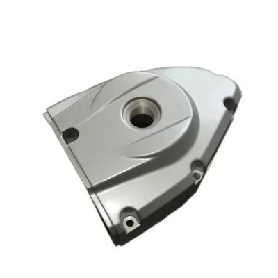 Aluminum Die Casting Parts with Metallic Sliver Coating