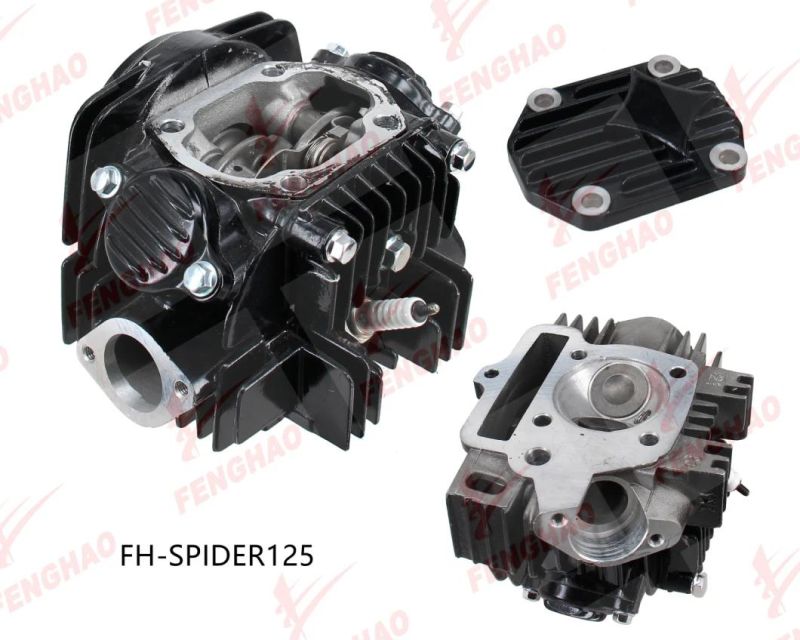 Motorcycle Part Engine Spare Part Cylinder Head Zongshen Spider125