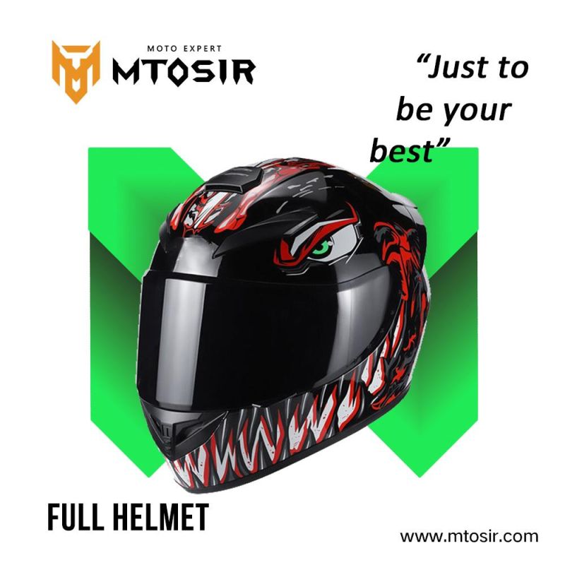 Mtosir Motorcycle Helmet Universal Motocross off-Road Dirt Bike Full Face Helmet Motorcycle Protective Helmet