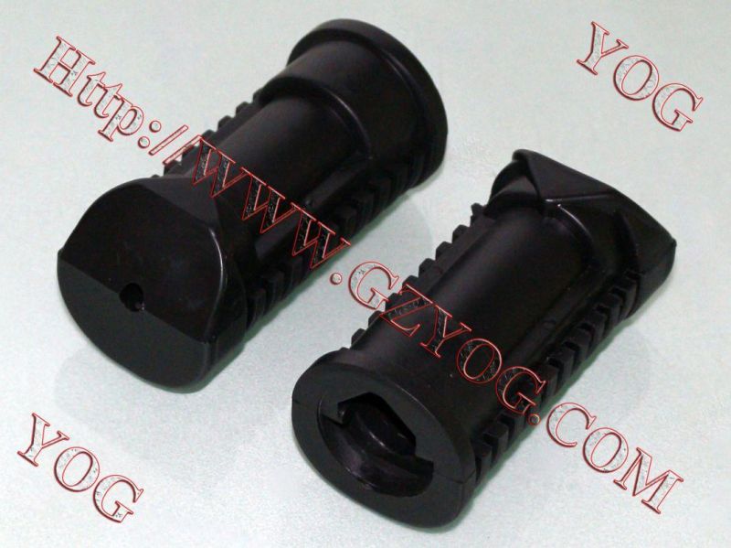 Motorcycle Spare Parts Front Footrest Rubber Dy100 Horse150 Ybr125