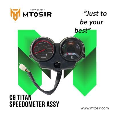 Mtosir Motorcycle Part Cg Titan Model Speedometer Assy High Quality Professional Motorcycle Speedometer Assy