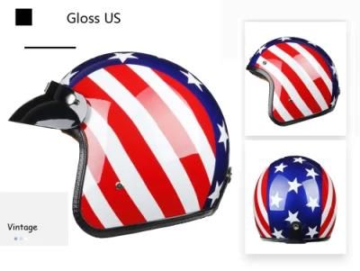 Motorcycle Helmet Jet Capacetes De Motociclista Vespa Cascos PARA Moto Cafe Racer Open Face