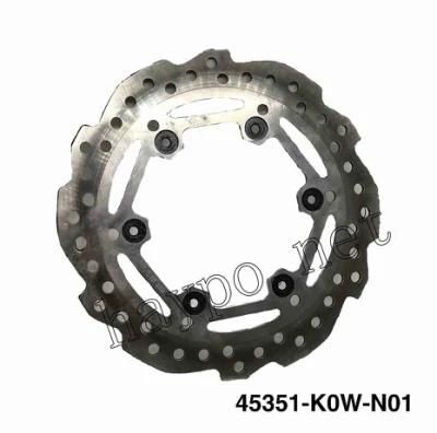 Motorcycle Parts Front Disc Brake Disk for Honda Adv150 / 45351-K0w-N01