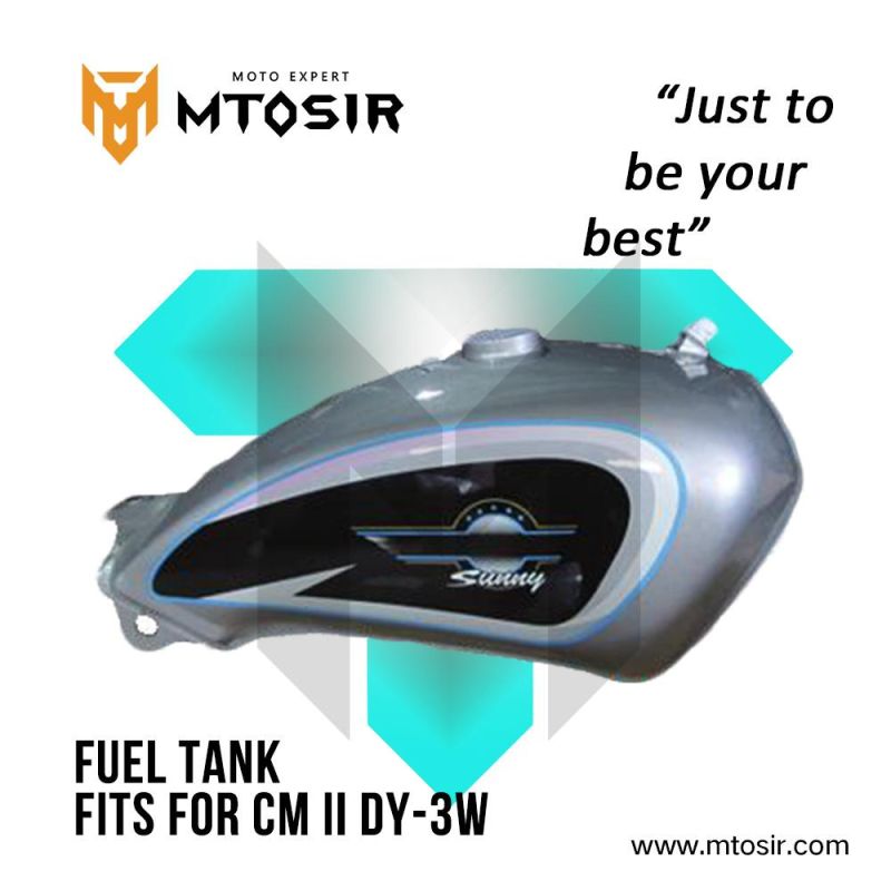 Mtosir Fuel Tank for Honda Cg200 Cg150 Cg125 High Quality Gas Fuel Tank Oil Tank Container Motorcycle Spare Parts Chassis Frame Parts