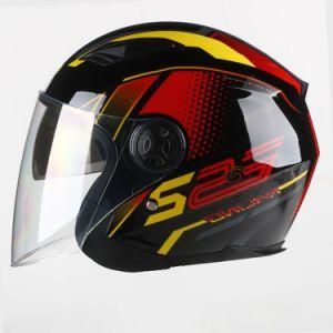 3/4 Open Face Motorcycle Helmet Double Visor Cheap Price Ventilated