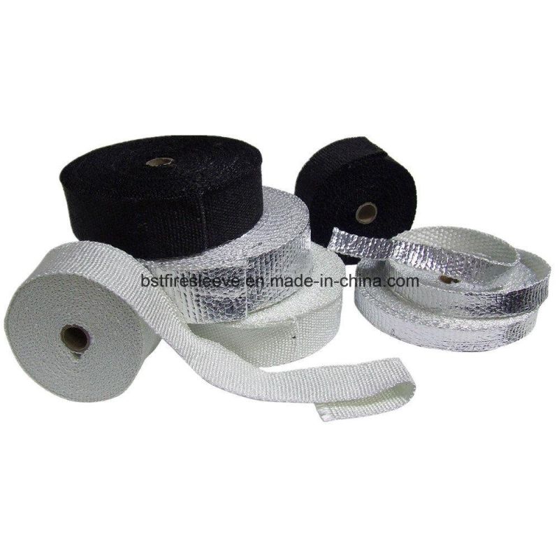 Exhaust Pipe Insulation Titanium Basalt Fiber Tape