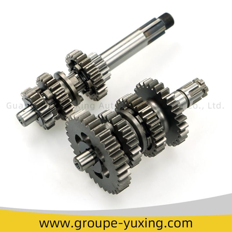 Motorcycle Spare Parts Transmission Set Main and Counter Shaft