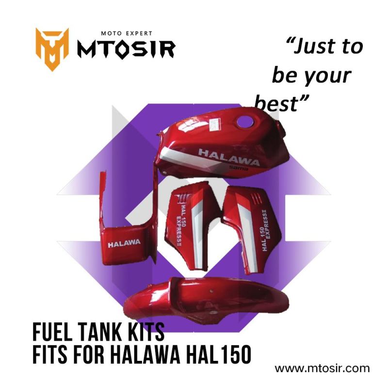 Mtosir Motorcycle Fuel Tank Kits Hj125-8 Side Cover Motorcycle Spare Parts Motorcycle Plastic Body Parts Fuel Tank