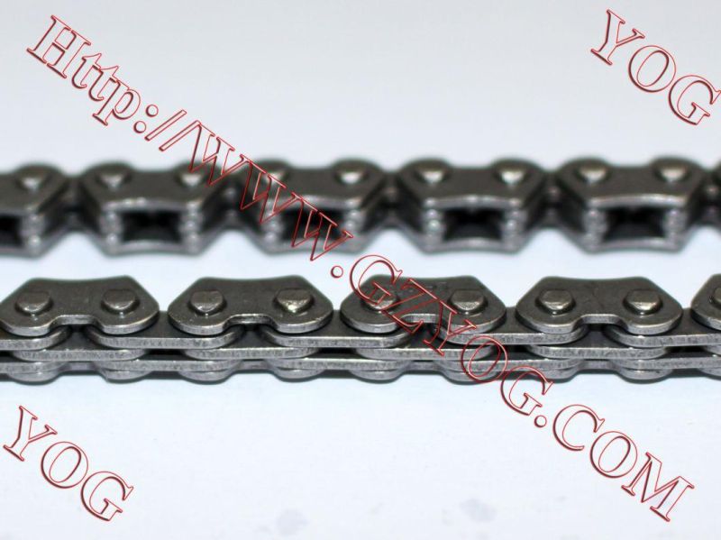 Yog Motorcycle Spare Parts Motorcycle Timing Chain for 04sc 2X3X100L, 04sc 3X4X100L, 25h-88L