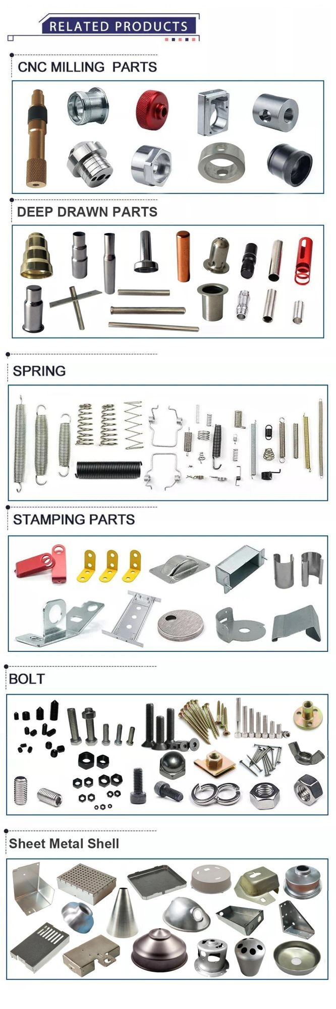 China Manufacture High Precision Machining Sheet Metal Stamping Parts