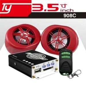 Motorcycle Accessory with MP3 USB SD FM Radio Alarm