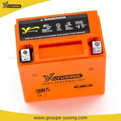China Mf12V5-1A Motorcycle Parts Maintenance-Free Rechargeable Motorcycle Battery