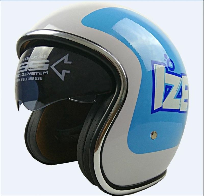 Big Shell Half Face Helmet with Inner Visor for Motorcycle Us. Auto Parts