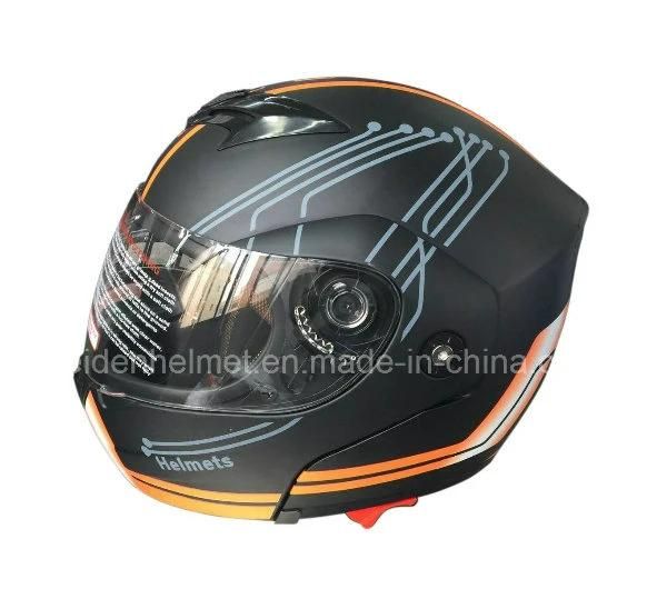 Flip up Helmet for Motorcycle with Ce Approved. Casco