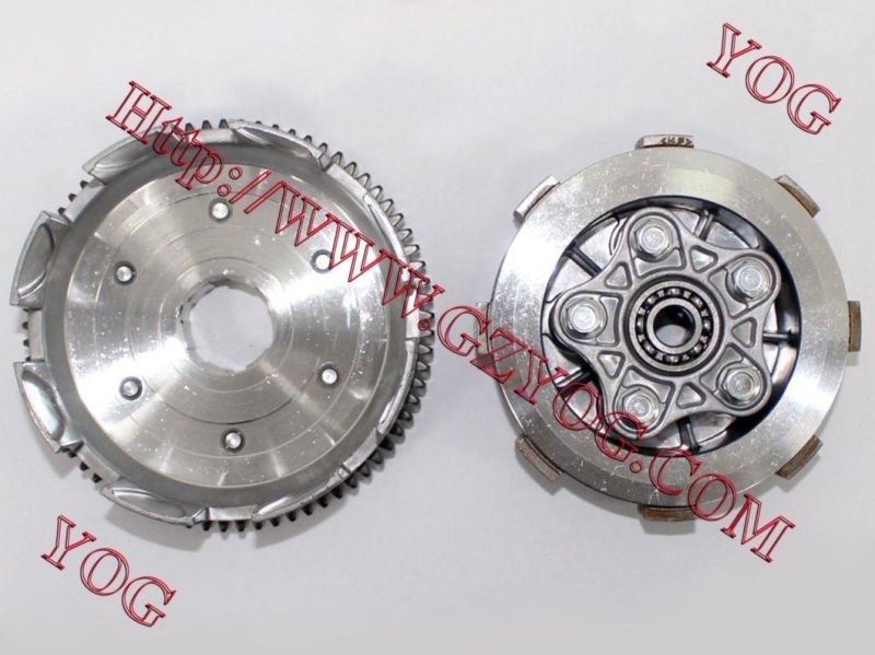 Motorcycle Spare Parts Engine Clutch Center with Gear Complete for Ax100, CB125, Cg150