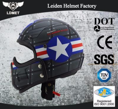 DOT Approved Best Sale Double Visor Modular Half Face Motorcycle Helmet
