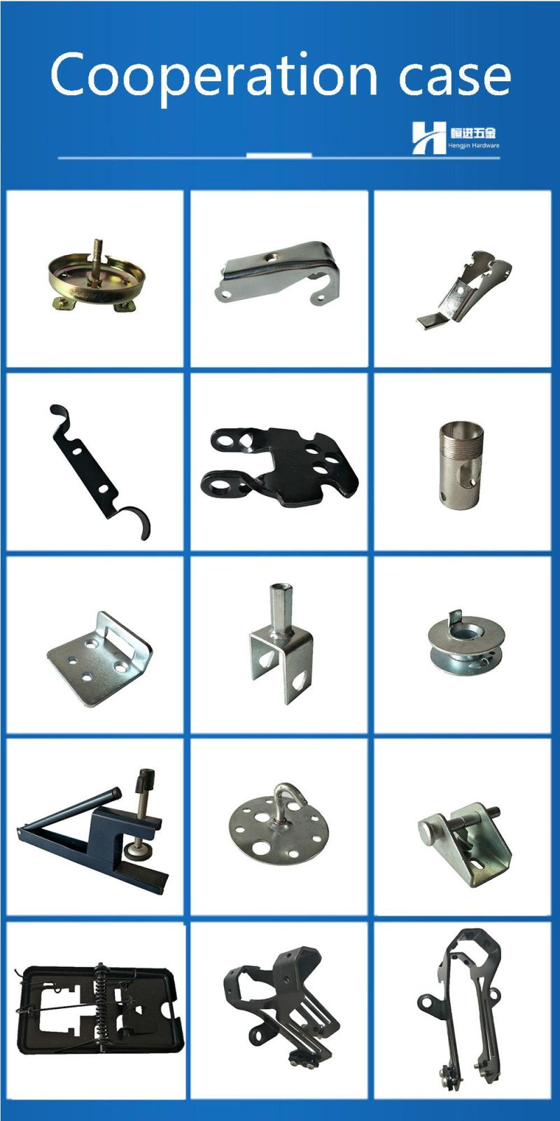 Customed Motorcycle Spare Parts Punching Parts Metal Stamping Parts