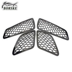 Borske Aluminum Turn Light Net Trim Motorcycle Guard Protector Tail Lamp