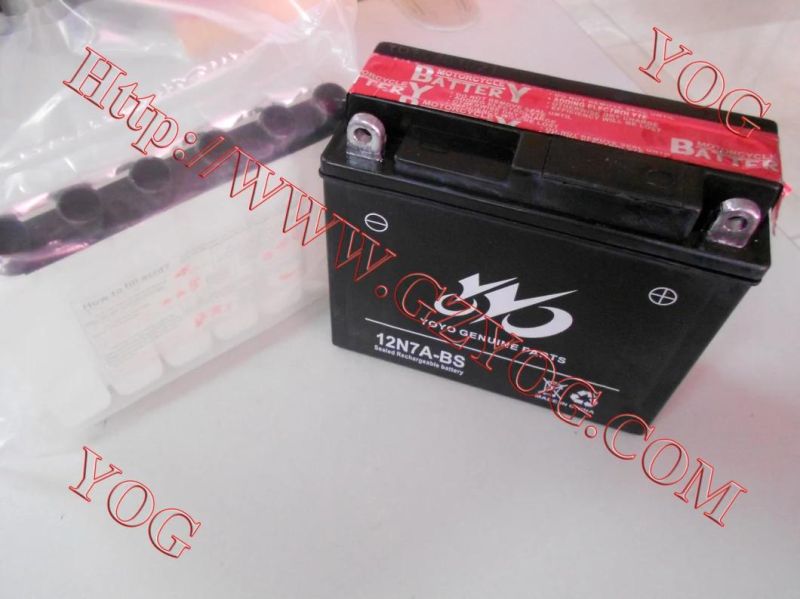 Yog Motorcycle Spare Parts Battery Fro Yt9ABS Ytx5lbs Ytx6.5BS