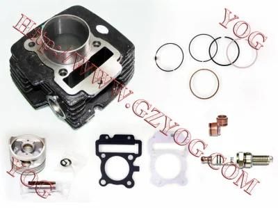 Yog Motorcycle Engine Cylinder Block Cilindro Cylinder Kit Tvs Victor Glx125 Tvs125