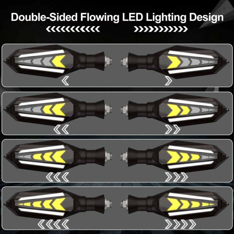 2022 New Arrivals Passion PRO Running Turn Signal Indicator LED Tail Brake Light for Motorcycle Accessories