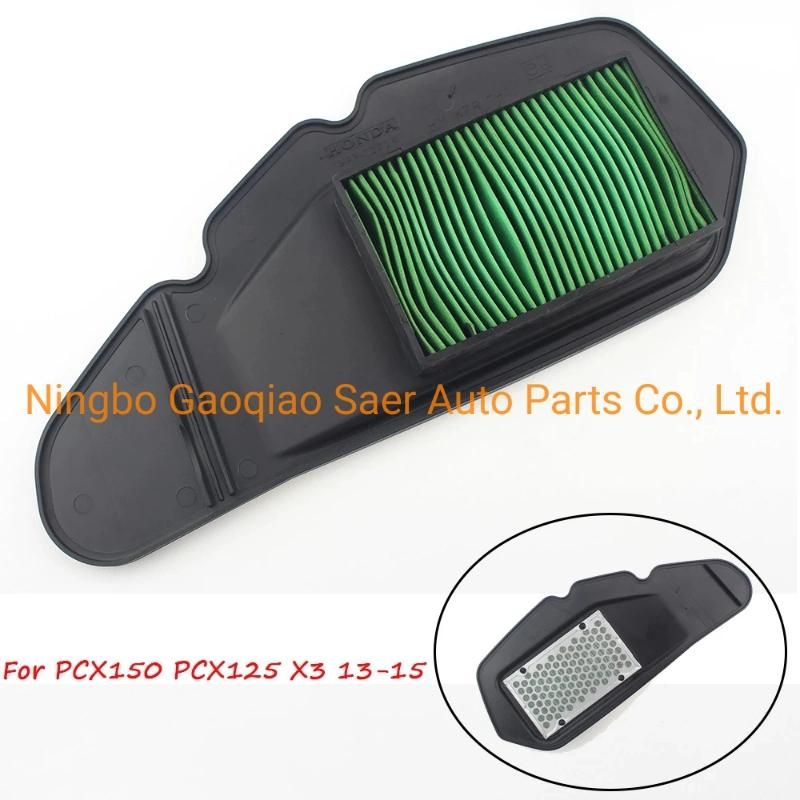 Motorcycle Replacement Air Intake Filter Cleaner Element Motorbike Air Filter for Honda Pcx125 Pcx150 X3 Pcx 125 150 2013-2015