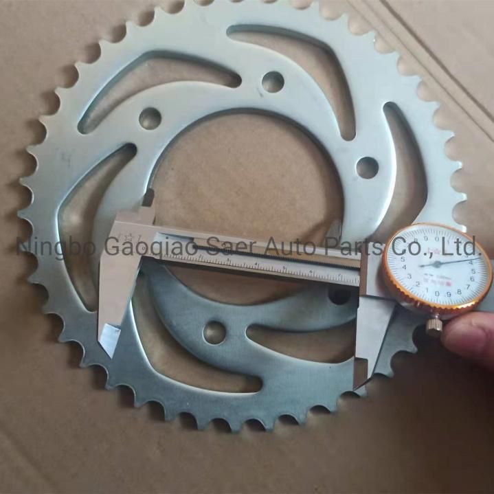Motorcycle Spare Part Chain Set with Gear Sprocket 428h -122L Geartransmission for YAMAHA