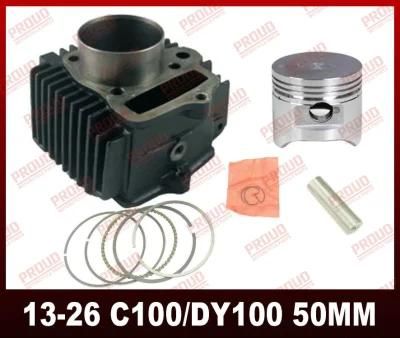 China OEM Quality Dy100/C100/C110/C70/C90 Cylinder Kit Motorcycle Parts