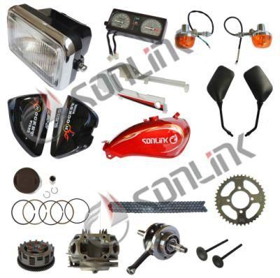 Suzuki YAMAHA Haojue Fym Sanya Auto Boxer CT CD Gn Gn125 Gn125h Body Frame Engine Motorcycle Parts