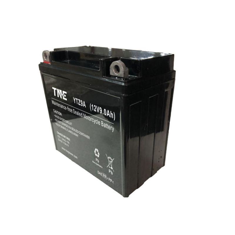 Rechargeable 12V 9ah VRLA AGM Motorcycle Battery for Motor/Scooter/E Bike